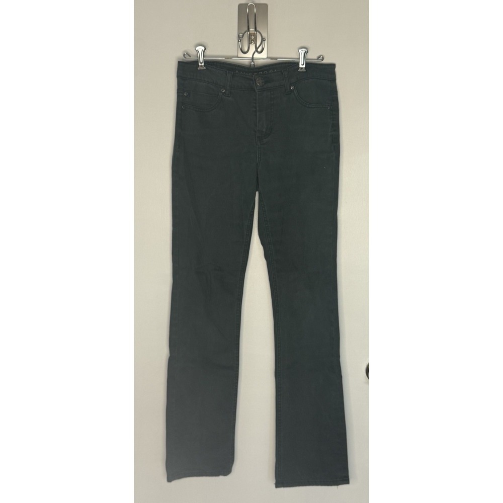 Liverpool Jeans Company Green Sadie Straight Leg Jeans size 28/6‎